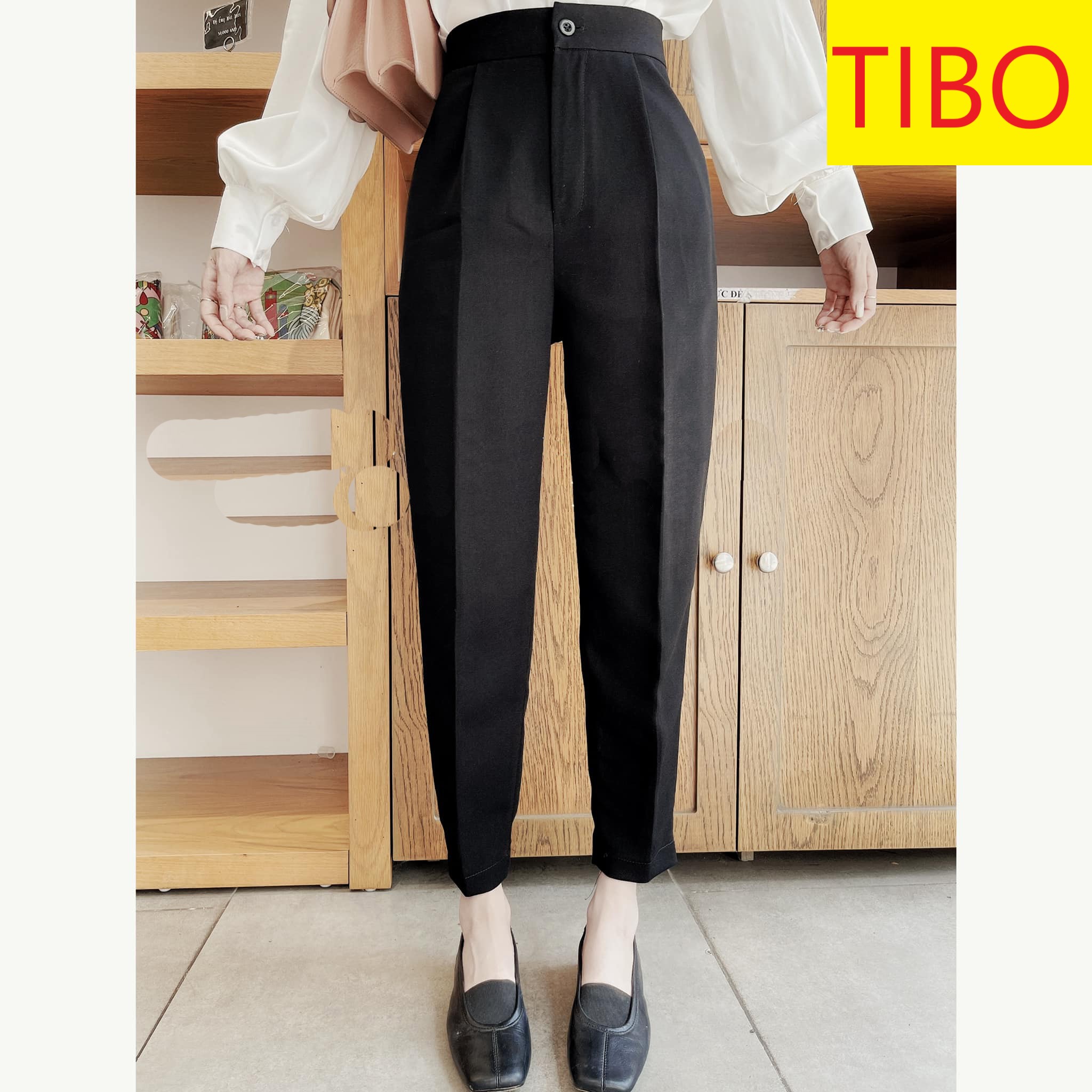 QUẦN TÂY NỮ LƯNG CAO HỌC SINH, QUẦN ÂU HỌC SINH NỮ, QUẦN TÂY NỮ ĐI HỌC ĐEN LƯNG CAO, QUẦN TÂY LƯNG CAO VẢI TUYẾT MƯA FORM CHUẨN DÁNG XINH