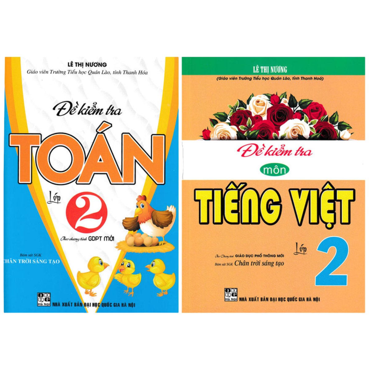 Sách - Đề Kiểm Tra Toán Tiếng Việt Lớp 2 -HA (Bám Sát SGK Chân Trời Sáng Tạo) - Newshop