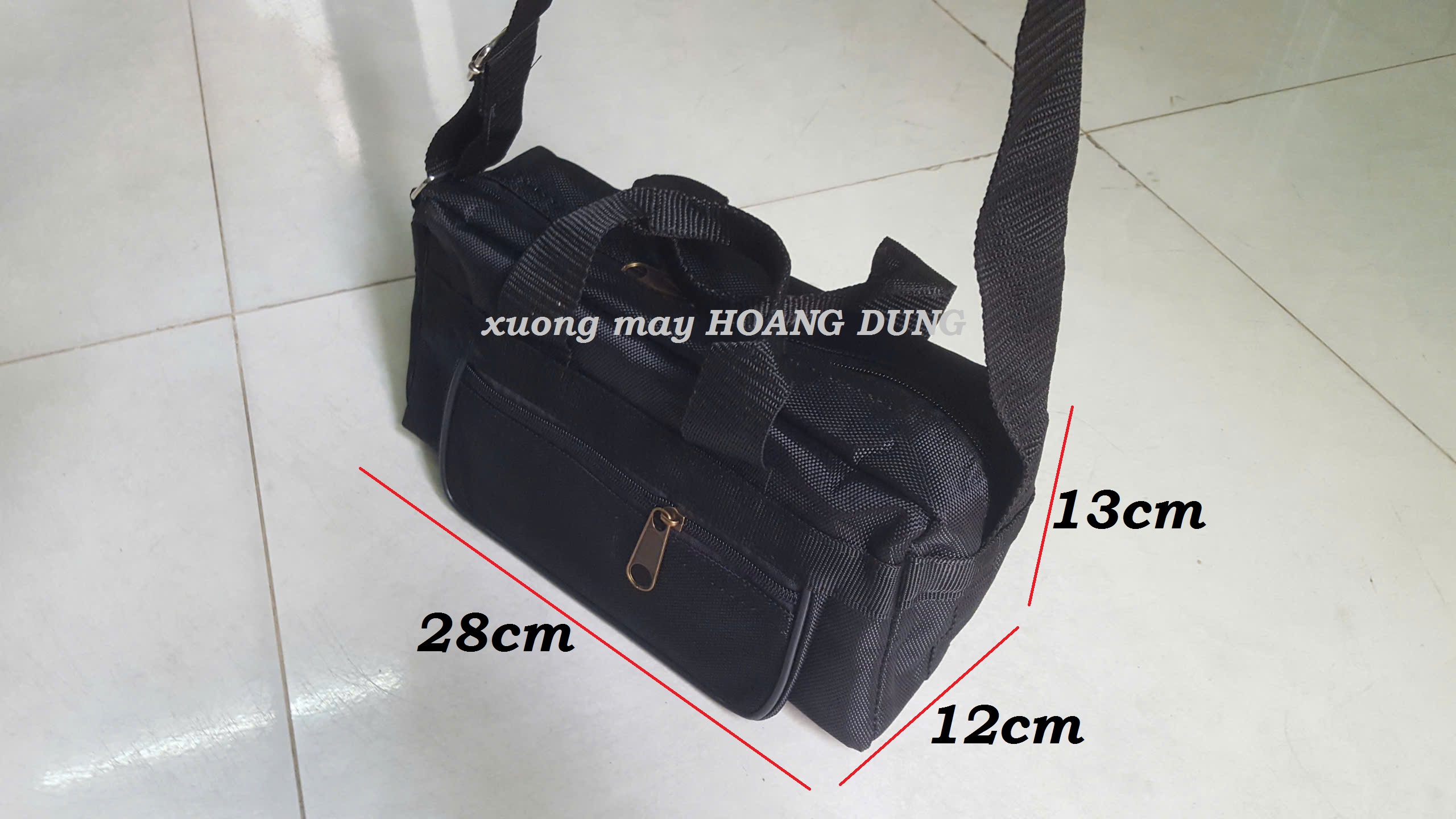 [ Rẻ vô cực ] Túi đựng đồ nghề mini loại tốt siêu bền siêu tiện lợi màu đen và rằn ri