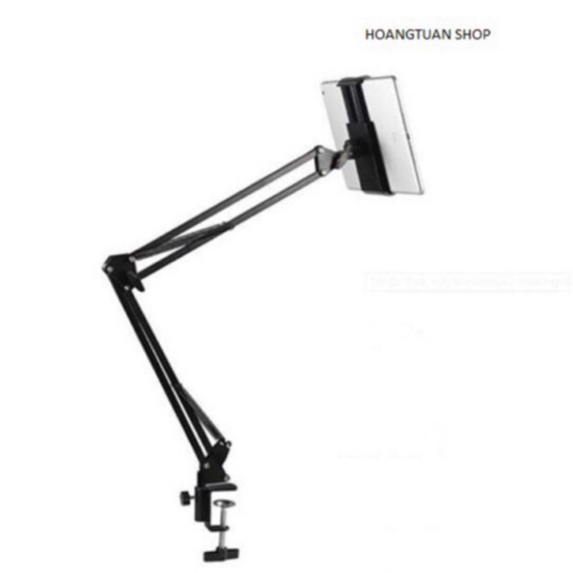 Giá đỡ kẹp ipat điện thoại NB40 trên giường trên bàn.