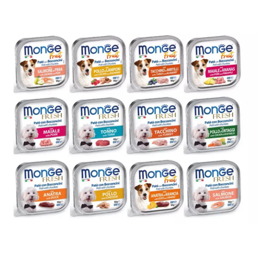 Thức ăn cho chó Pate Monge cho chó 100g