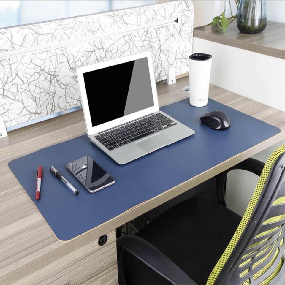 Tấm lót chuột kiêm Thảm da trải bàn Deskpad size lớn 80x40cm 40x80 (nhiều màu)