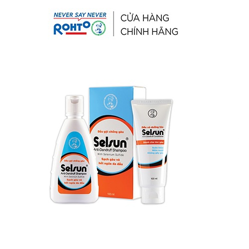 Bộ sản phẩm chống gàu Selsun