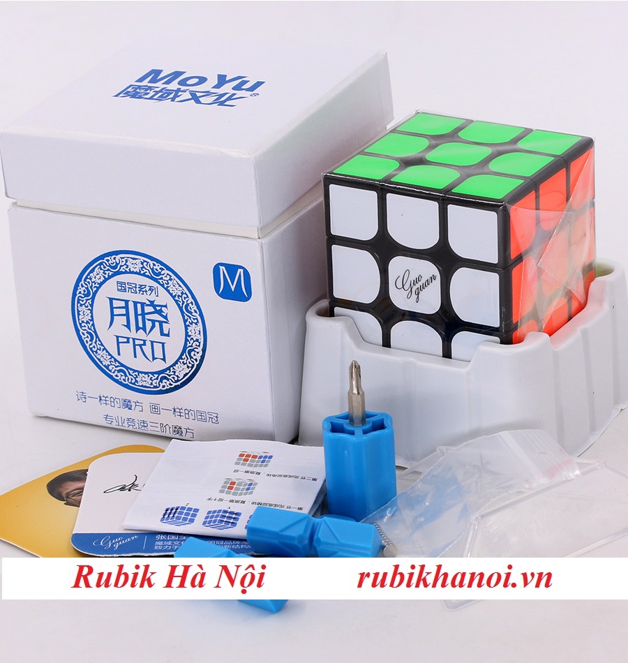 Rubik 3x3 Moyu Guoguan Yuexiao Pro M Có Nam Châm Cao Cấp