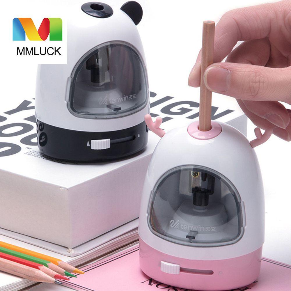 Gọt bút chì 卷笔刀 mmluck văn phòng phẩm trẻ em dễ thương dụng cụ bút chì điện đa năng chạy bằng pin dụng cụ gọt bút chì dụng cụ gọt bút chì tự động dụng cụ gọt bút chì điện