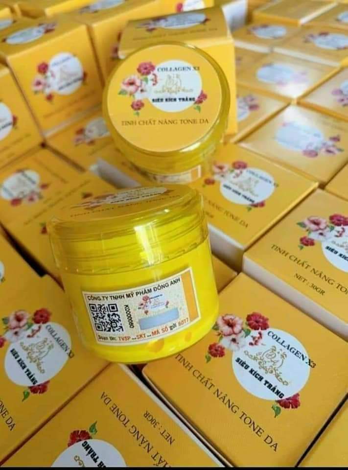 Kích Trắng Colagen X3