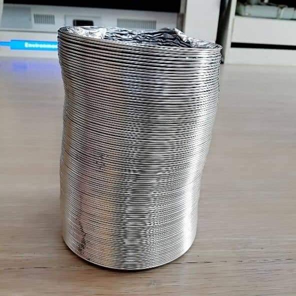 [HCM]Ống bạc máy hút mùi D125mm x 8m