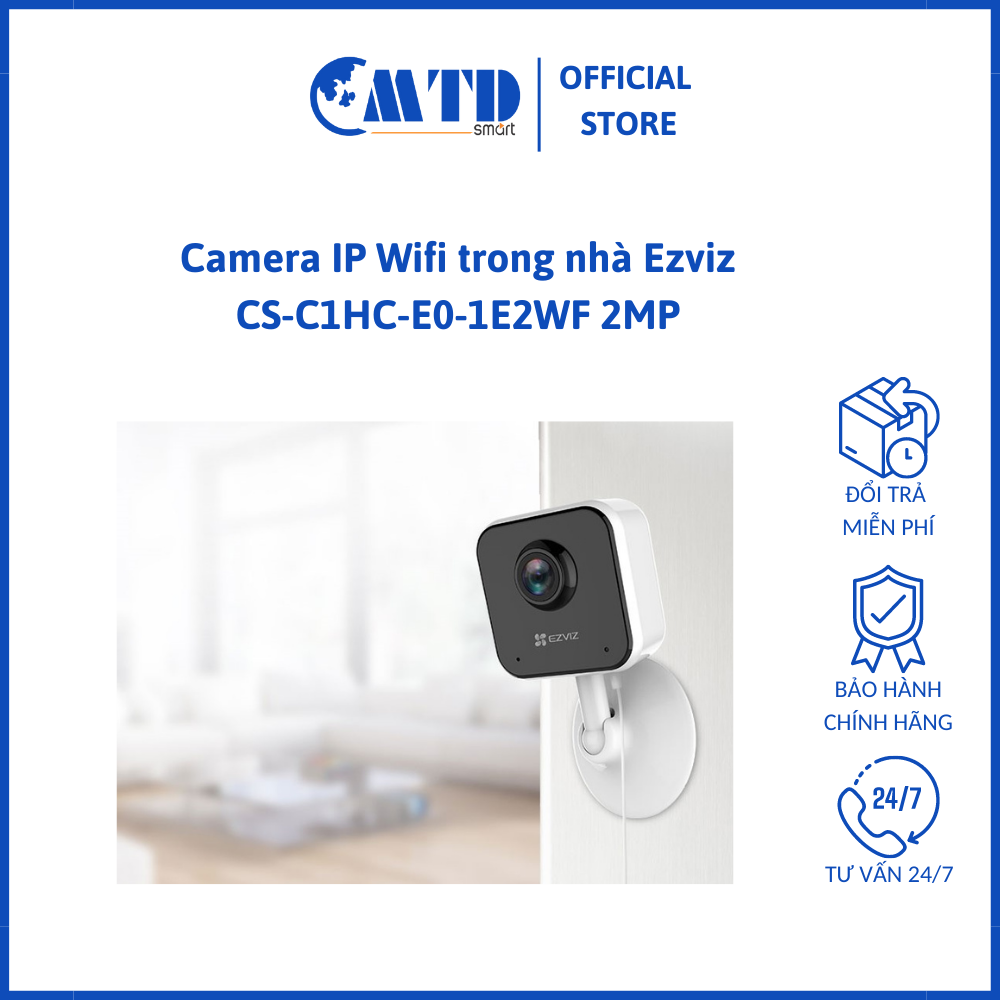Camera wifi IP Wifi trong nhà Ezviz CS-C1HC-E0-1E2WF 2MP