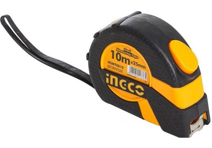 Thước cuộn thép nền vàng ingco hsmt0810