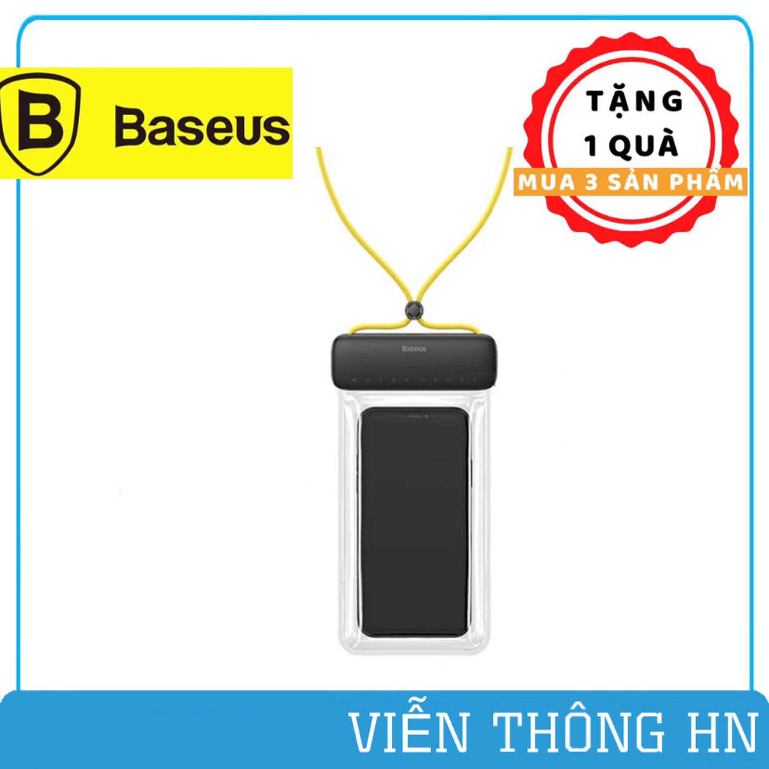 Túi chống nước điện thoại Baseus Lets go Slip Cover Waterproof Bag đi tắm biển bể bơi