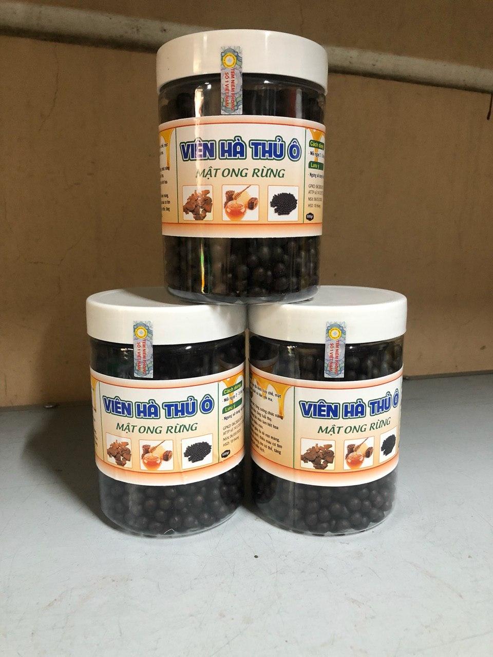 Combo 3 hũ viên hà thủ ô mật ong