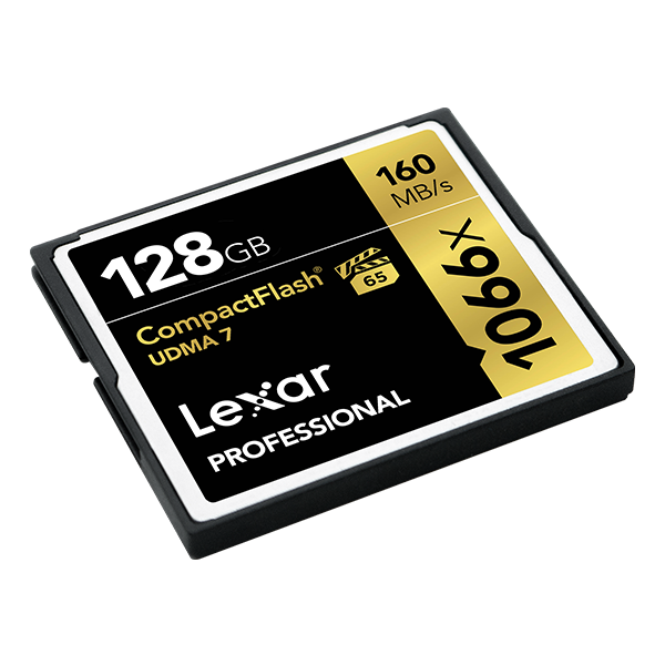 [HCM]Thẻ nhớ 128GB Professional CF 1066x Lexar