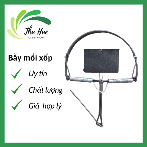 Combo 10 bẫy chuột bán nguyệt đường kính 13cm mồi xốp đặc biệt
