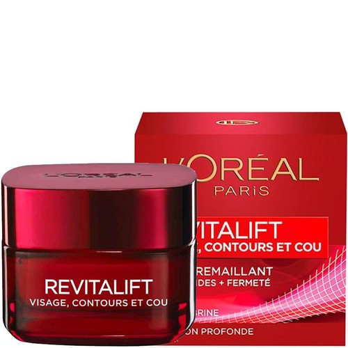 Kem dưỡng nâng cơ, chống chảy xệ vùng mặt và cổ Loreal Revitalift 50ml
