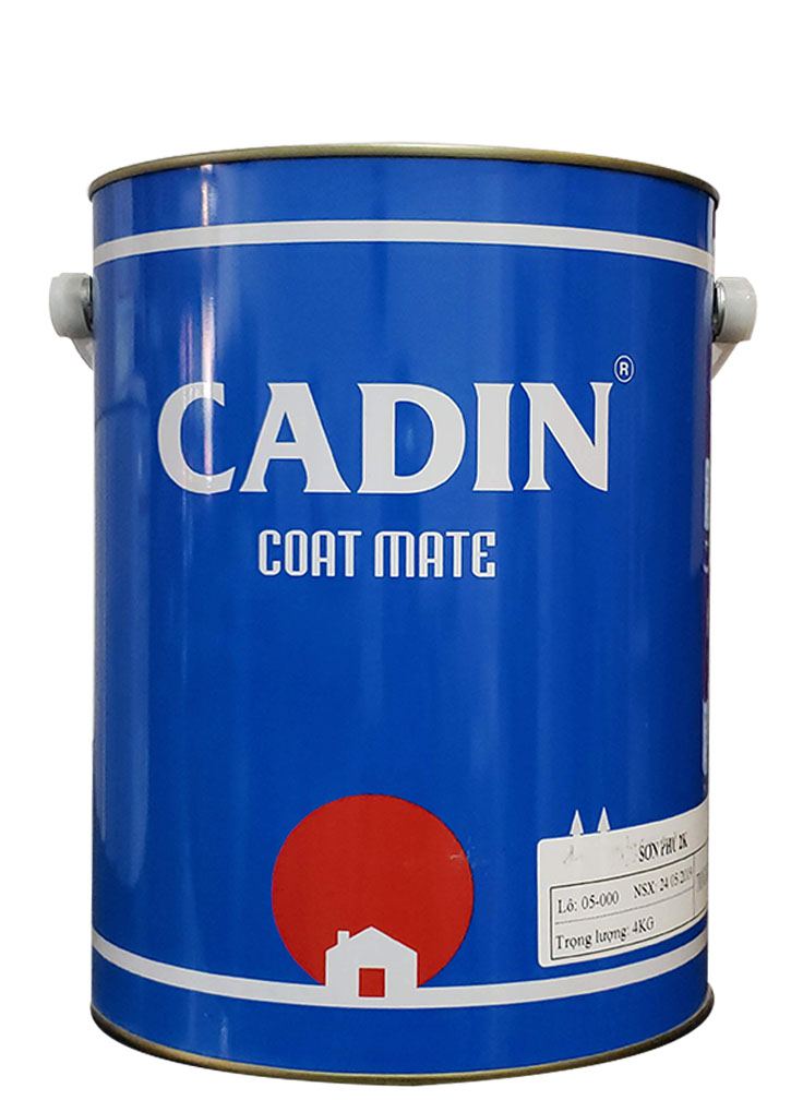 Sơn phủ chịu nhiệt 300 độ c cadin - 1kg