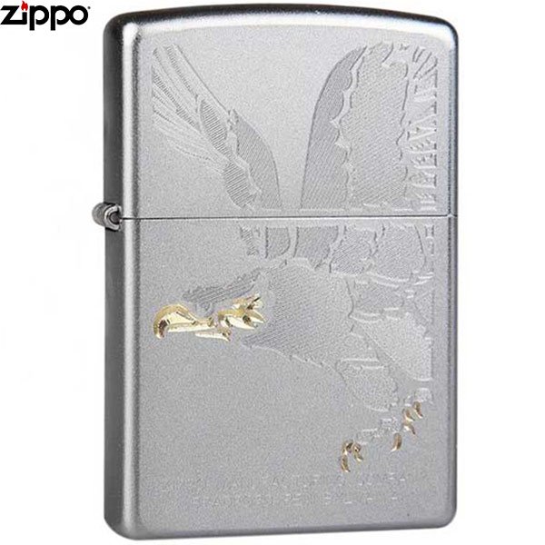 Bật lửa zippo satin đại bàng sải cánh 28356