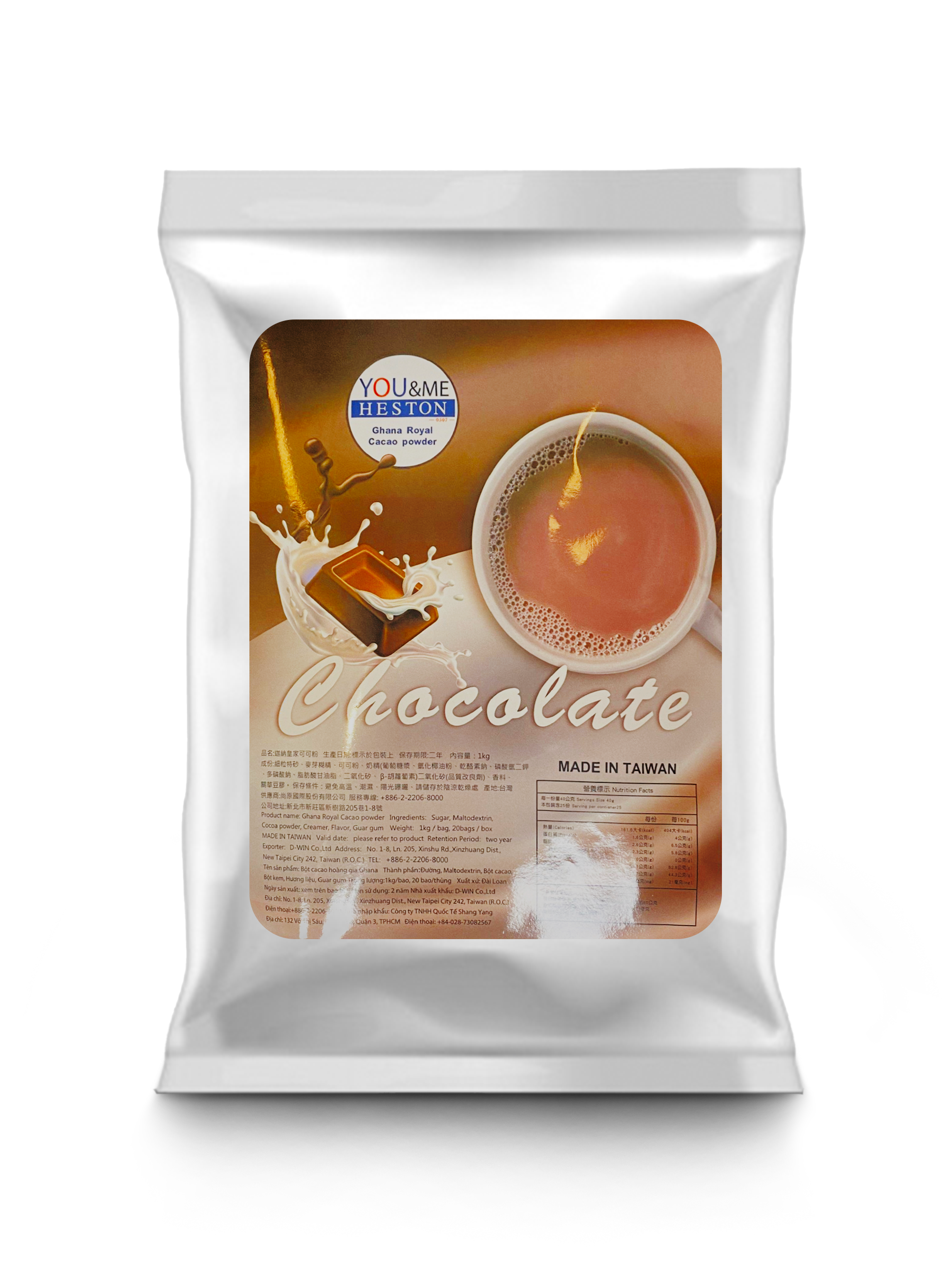 Bột cacao Đài Loan 1kg