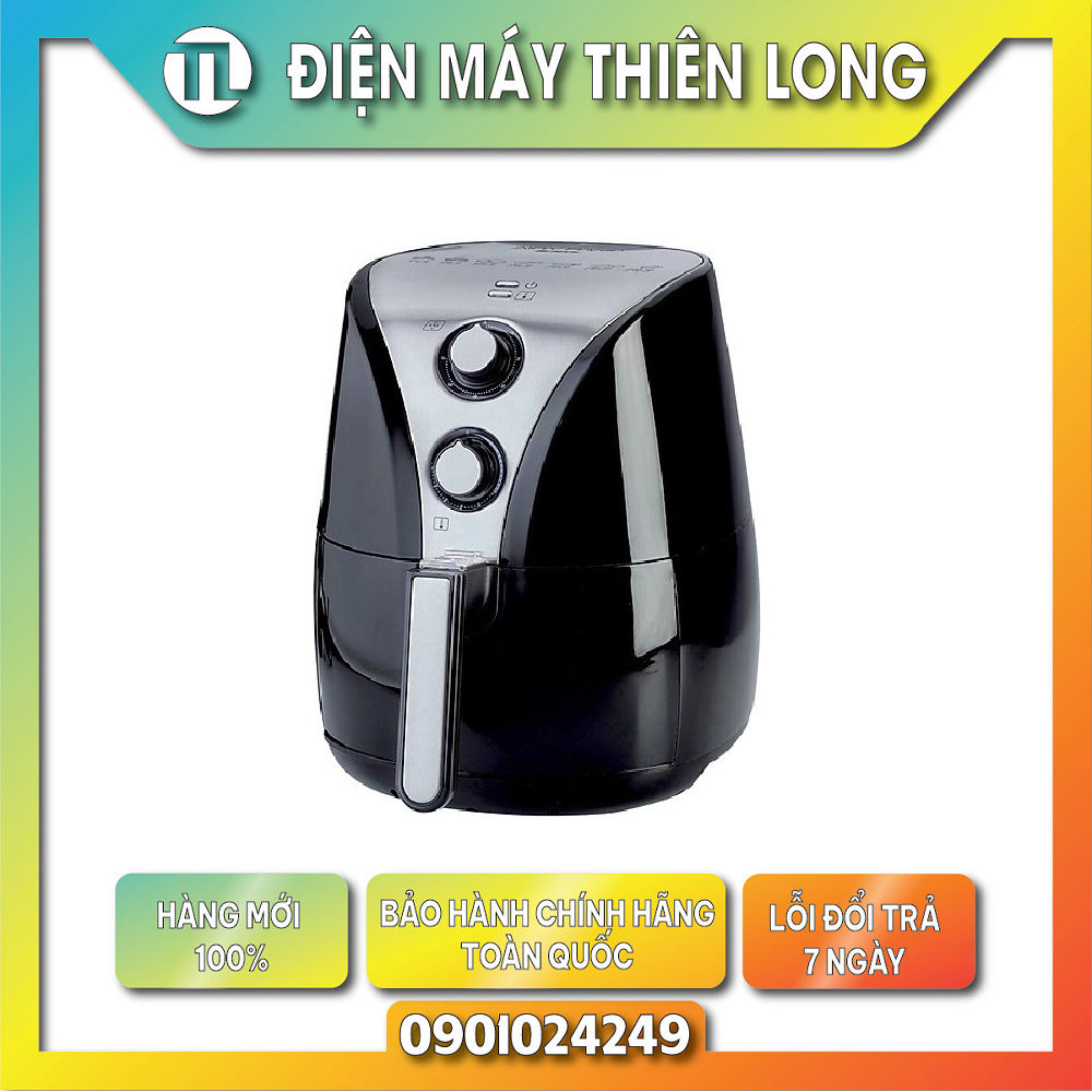 Nồi chiên không dầu ariete mod.4614 - trả góp 0% - giao toàn quốc - ngoài hcm tính phí