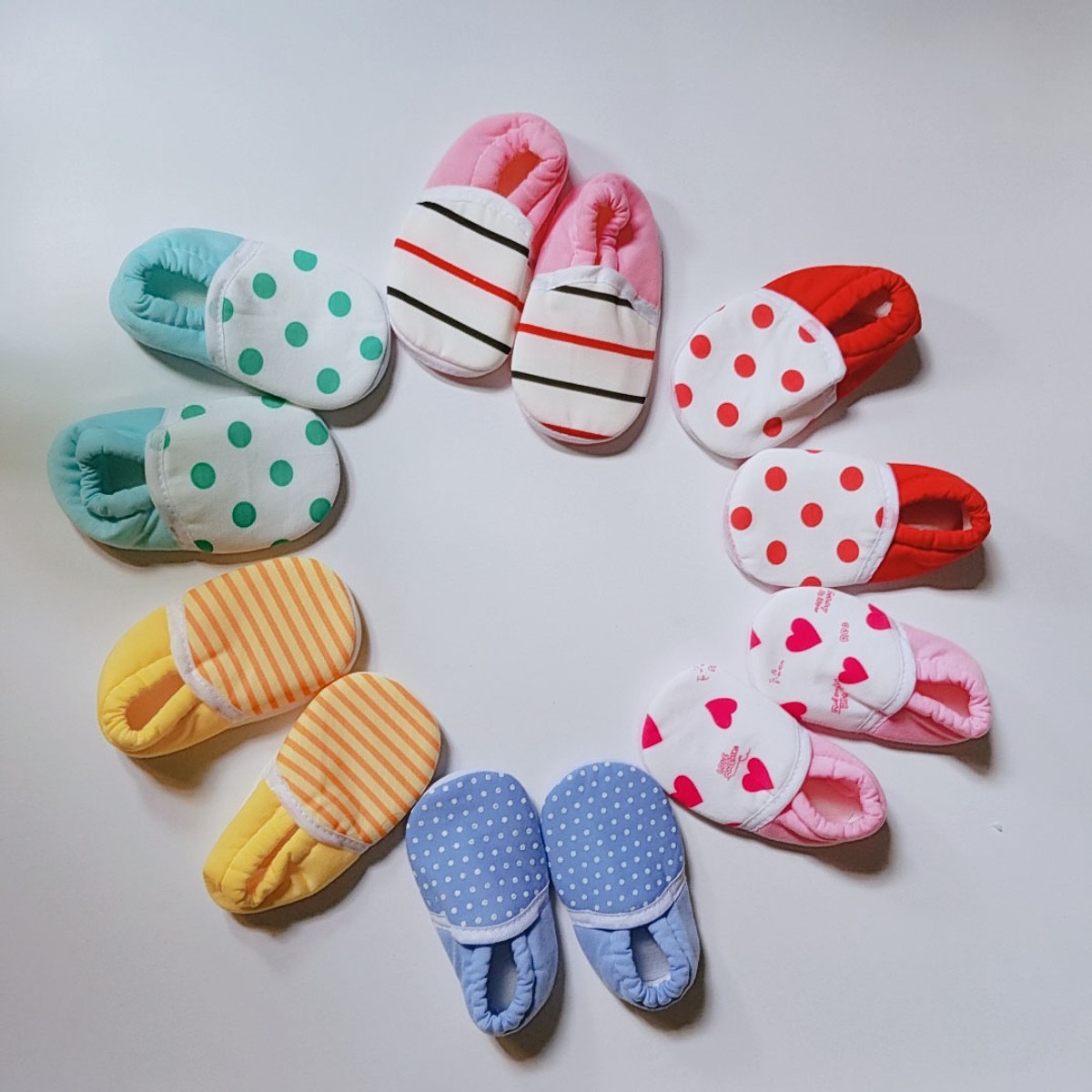 [HCM]Set 5 Đôi Giày Tập Đi Cho Bé Trai Và Bé Gái
