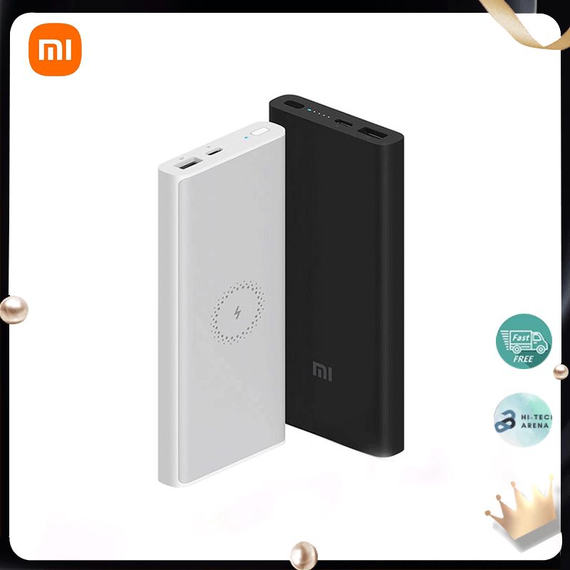 Pin sạc dự phòng xiaomi youth wpb15zm 10.000mah sạc nhanh không dây usb, di động, pin trâu - hi tech arena