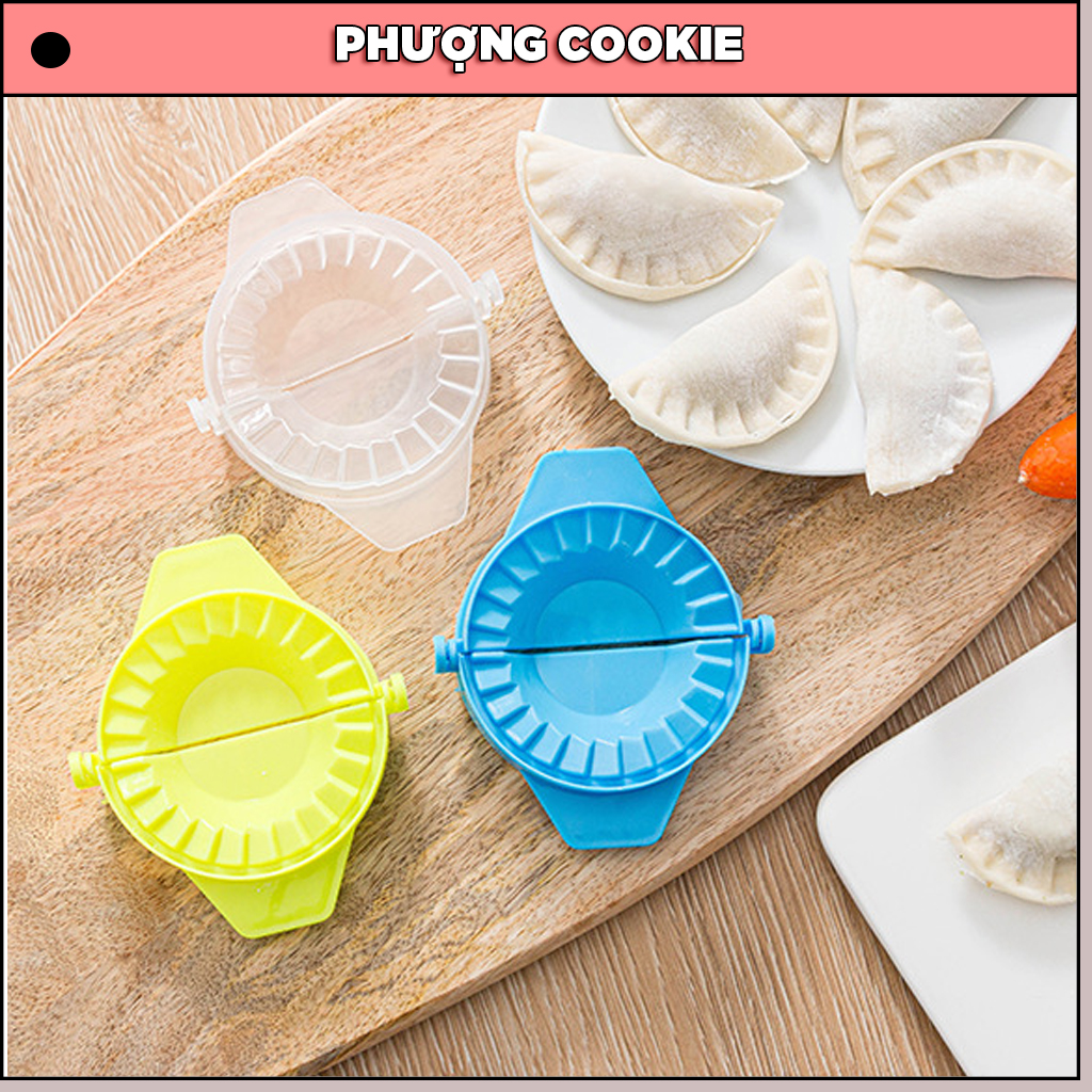 Khuôn làm bánh há cảo, bánh xếp, bột lọc, sủi cảo - nhựa PP