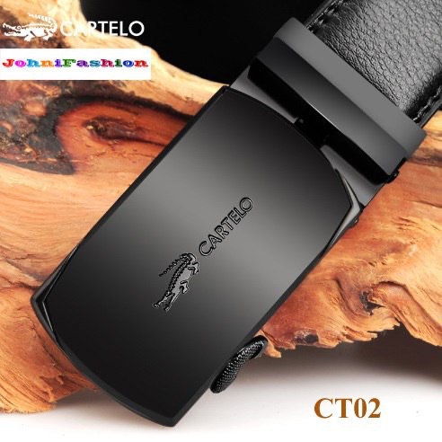 Thắt lưng da nam cao cấp cartelo - ct02