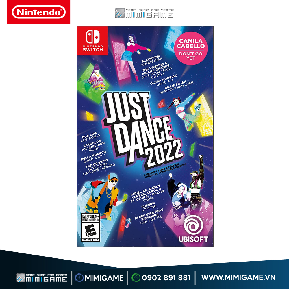 Thẻ Game Nintendo Switch Just Dance 2022