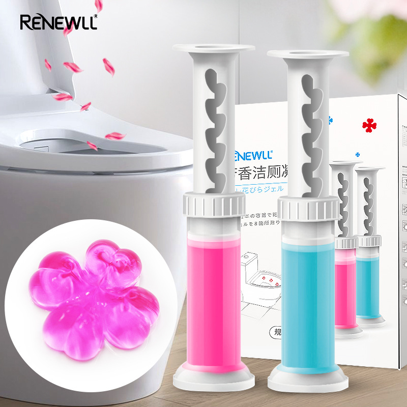 Gel khử mùi khử khuẩn bồn cầu, khử mùi hôi sạch vi khuẩn ngừa mảng bám, mang lại hương thơm dịu nhẹ