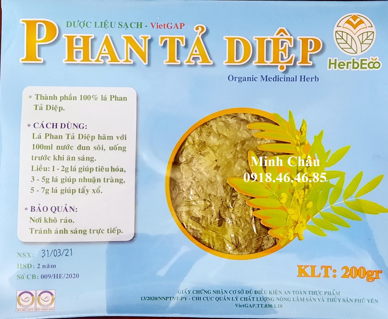 [HCM]Trà Phan tả diệp hút chân không