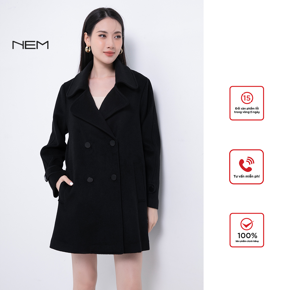 Áo khoác măng tô thiết kế nem fashion ak11612