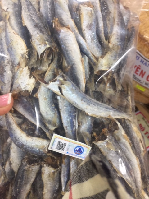 Cá nục chuối sấy khô gói 500gr