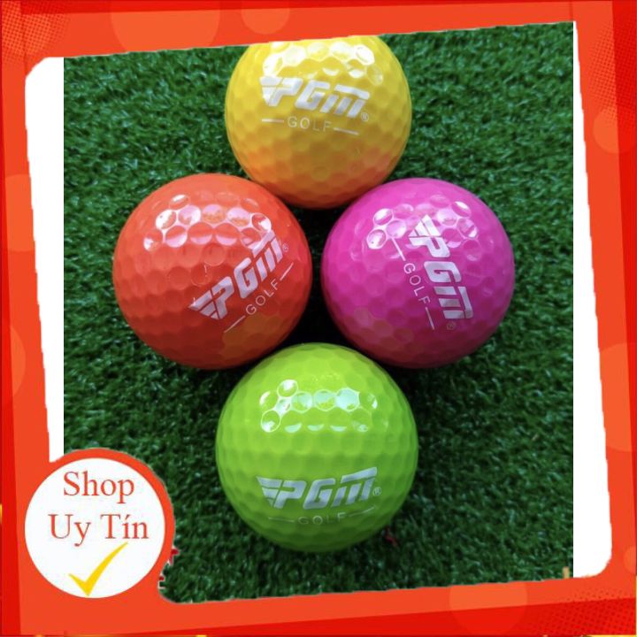 Combo 10 bóng golf màu các hãng pmg