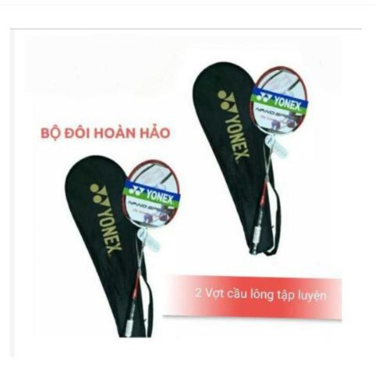 Combo 2 Vợt yonex căng cước sẵn