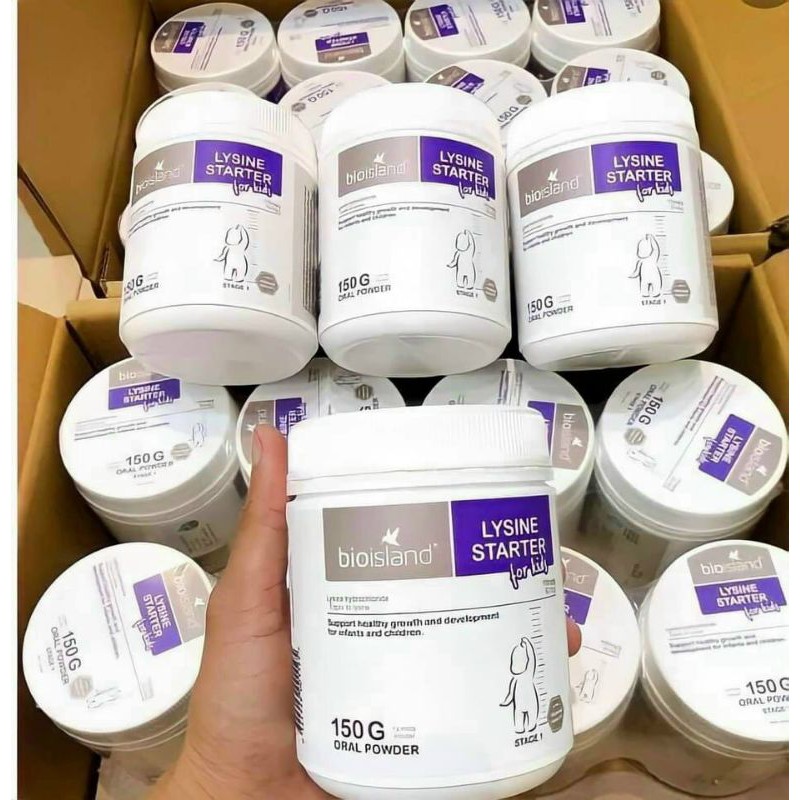 Sản phẩm lysine starter for kid - tăng chiều cao, giúp ăn ngon