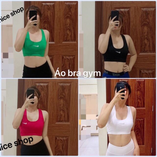 [HCM]Áo tập gym yoga aerobic nữ( hình shop chụp)