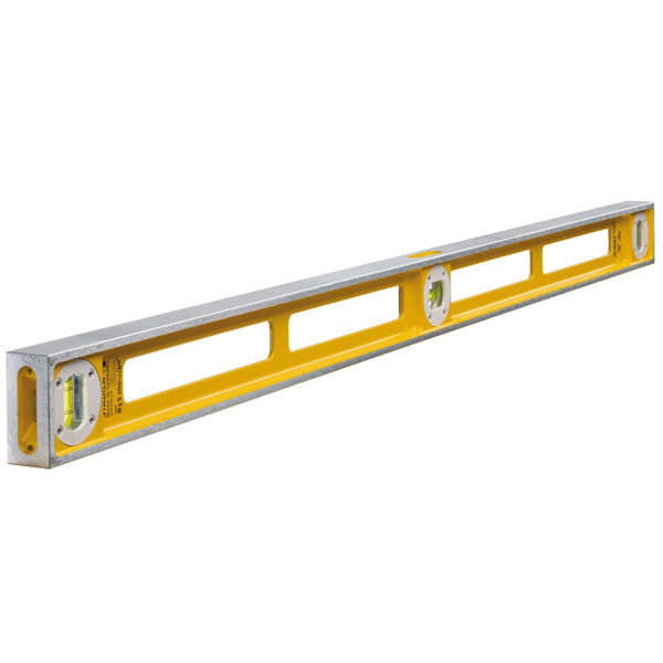 Thước thủy 100cm khung nhôm đúc khoét rỗng tay cầm, 3 bọt thủy Stabila 02546 - Made in Germany