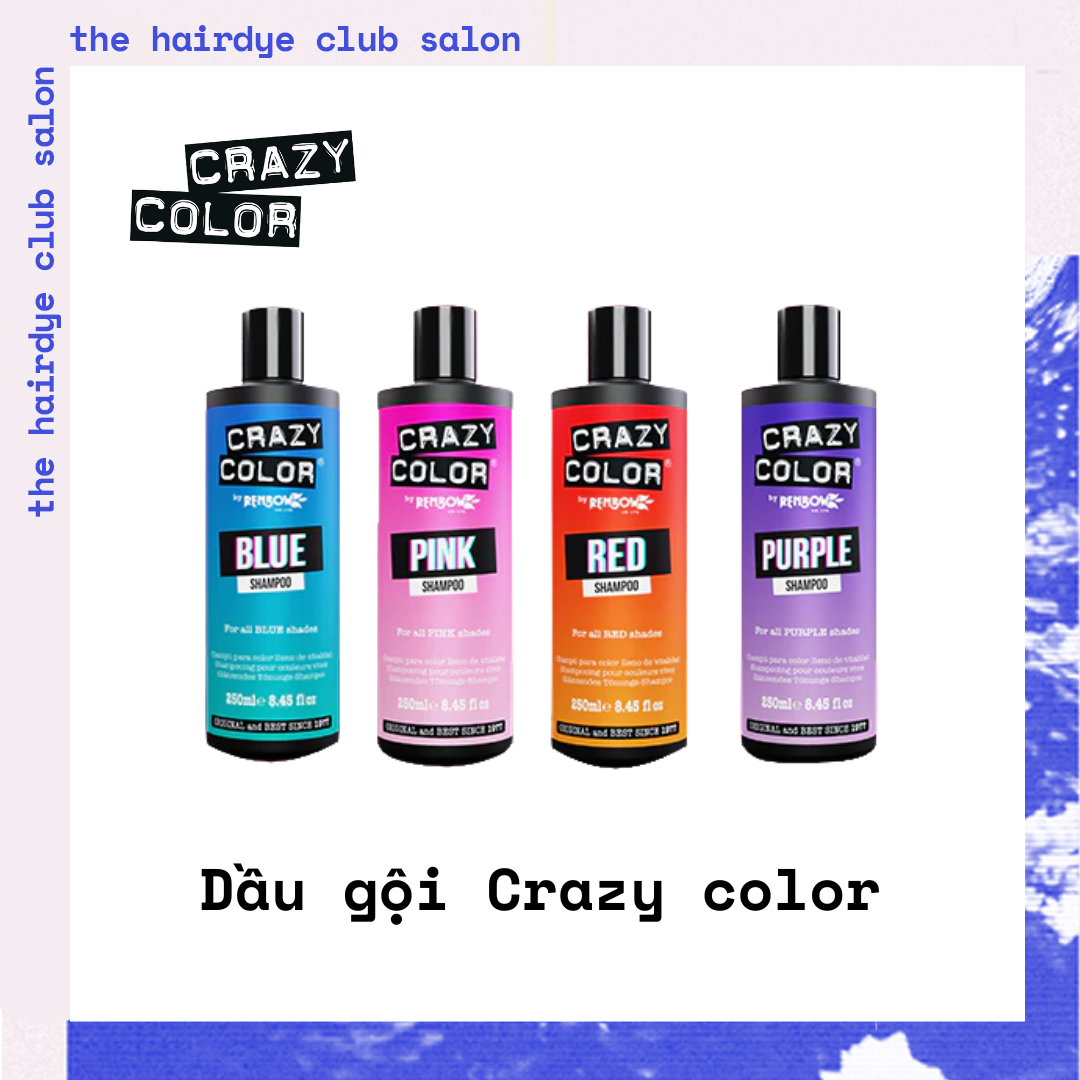 Dầu gội giữ màu tóc Crazy color