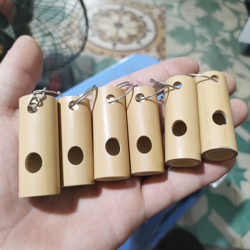 Còi Giả Tiếng Chim [Free ship] Làm Móc Khoá Xe