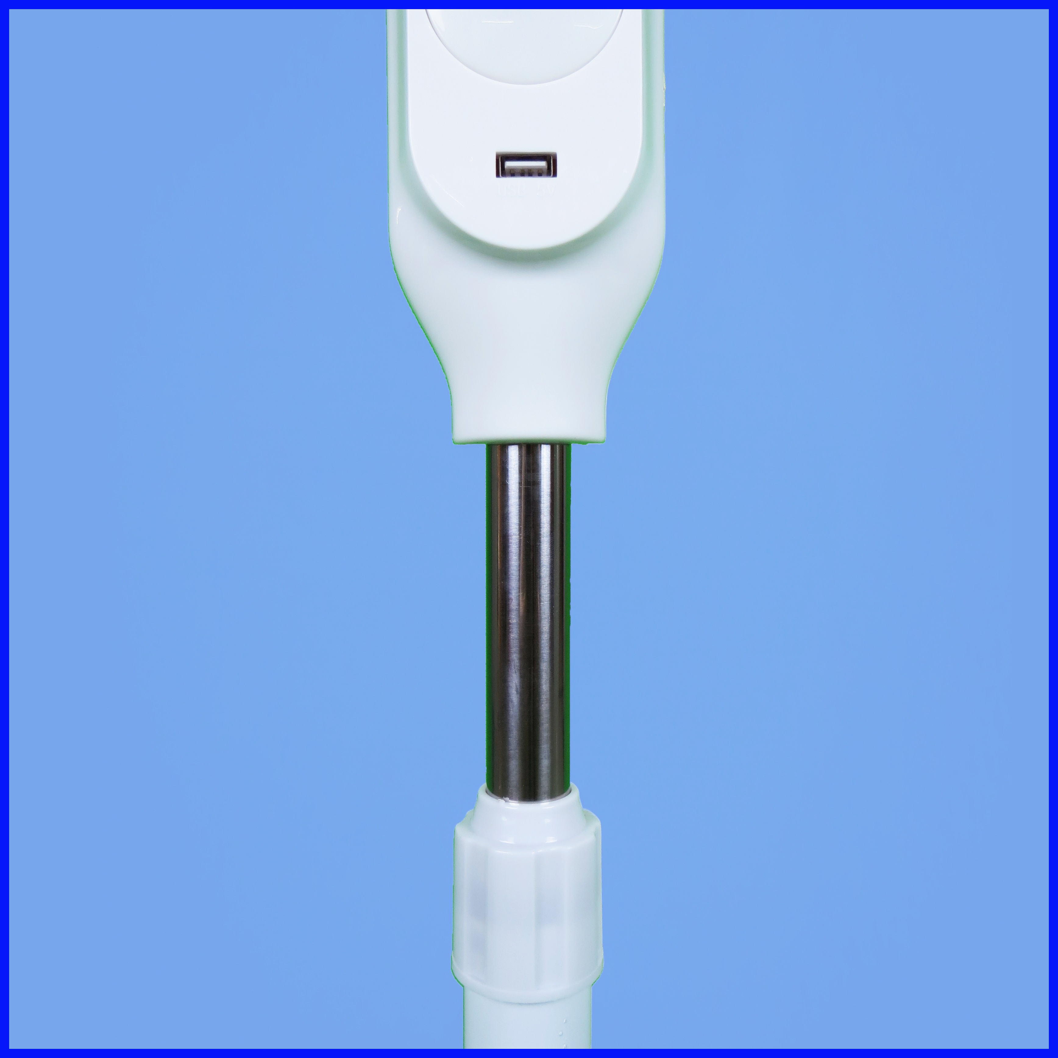 Quạt năng lượng mặt trời, quạt tích điện, quạt sạc Jindian JD 198F đa năng sạc điện thoại điều khiển từ xa có bóng đèn màu trắng