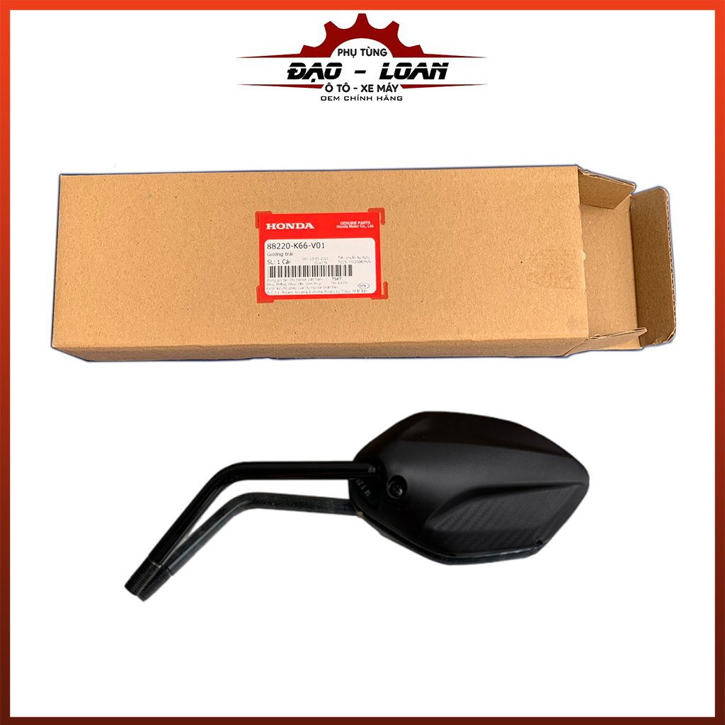 Bộ gương, kiếng, kính chiếu hậu trái phải AIRBLADE 2017 chính hãng