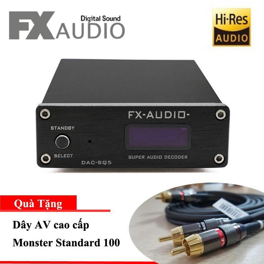 Dac giải mã cao cấp fx audio sq5 24bit/192khz + tặng ngay 299k.