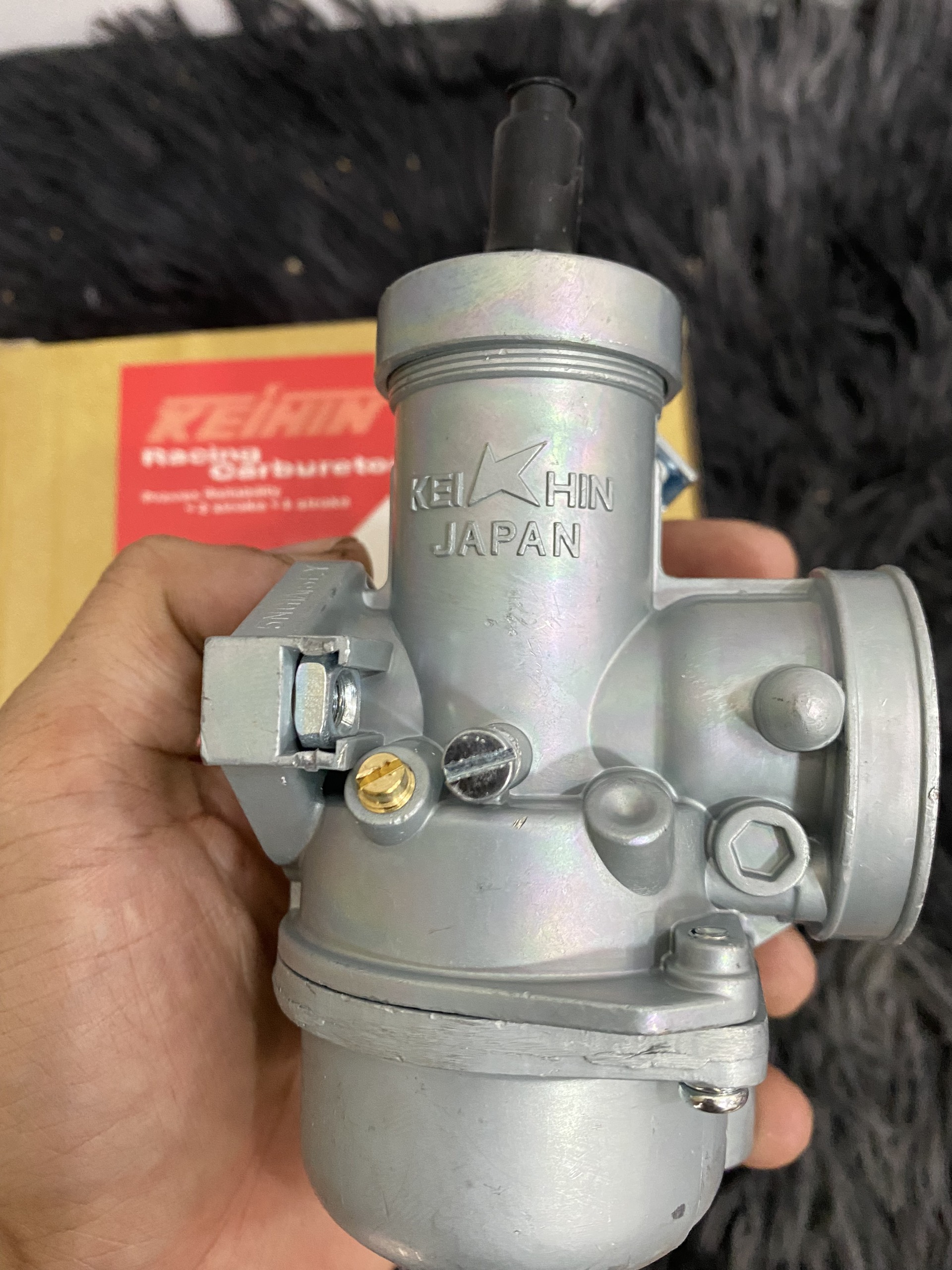 Bình Phạm Bình xăng con chế hòa khí xe WAVE Alpha ZX thái zin chính