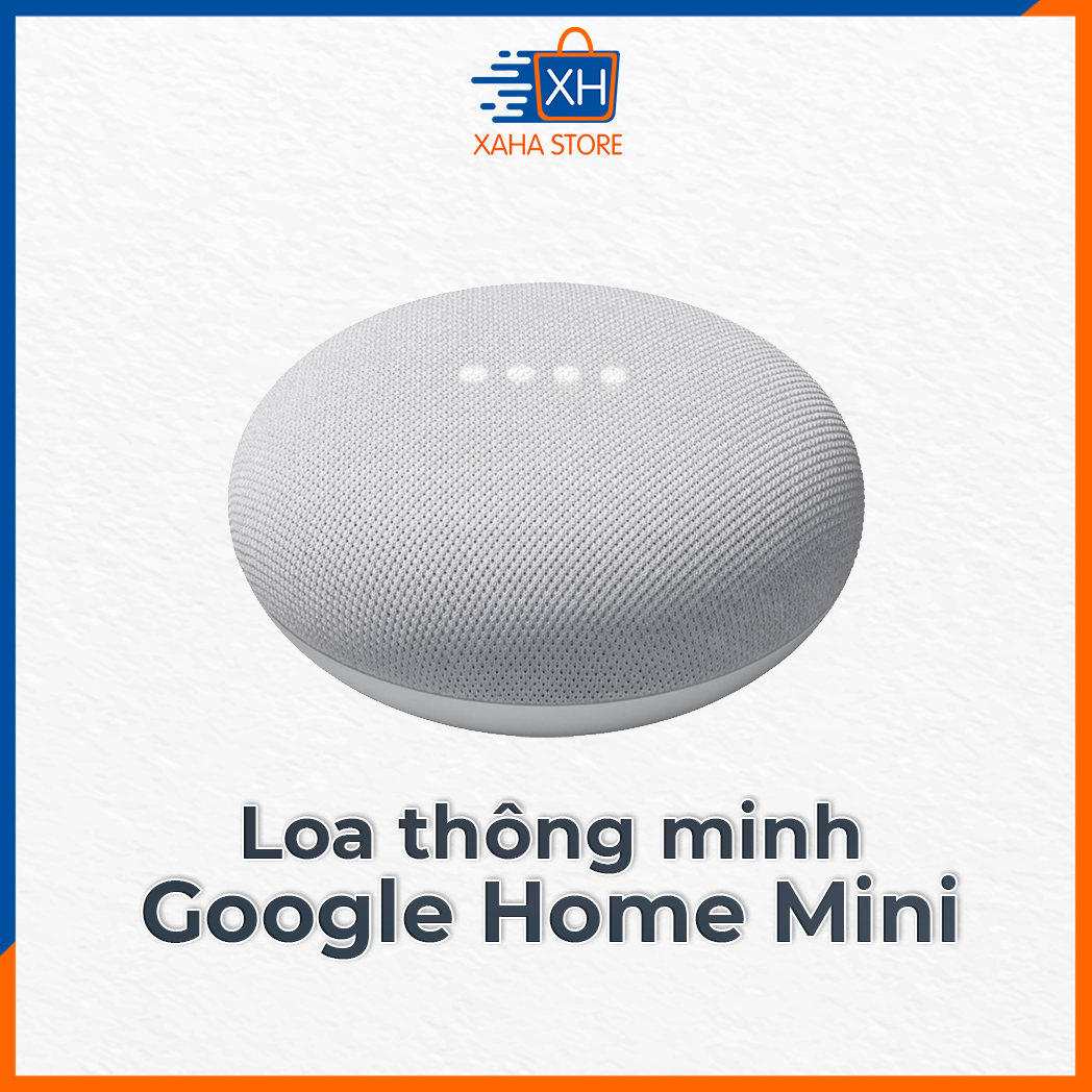 [Hoàn Tiền MAX] Loa Google-Home-Mini thông minh tích hợp trợ lý ảo Google Assisstant (voice-controlled speaker Google Home Mini with Google Assisstant)