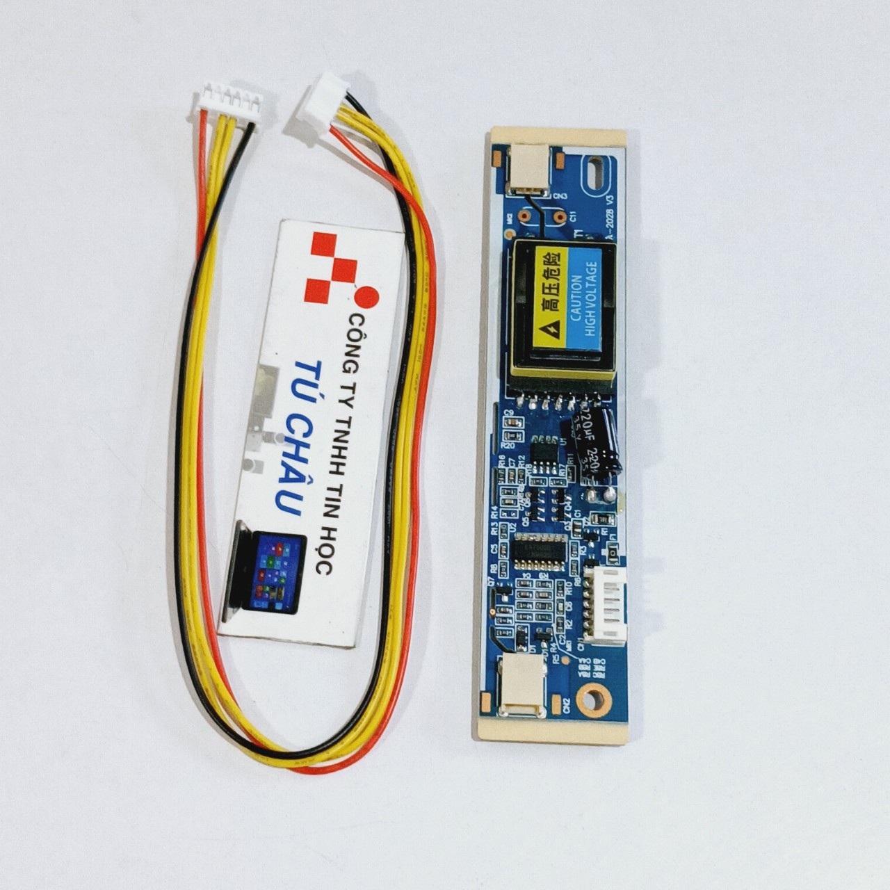 Board cao áp lcd 2 cổng ra