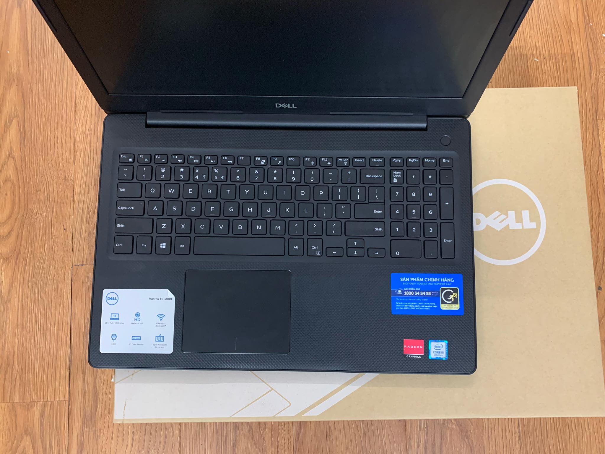 Dell Vostro 3568 i7 7500U 8G SSD 240G Vga R5 M420 Màn 15.6 full HD(đen ) -Dell Việt nam mới Fulbox- Tặng Túi + Chuột không dây