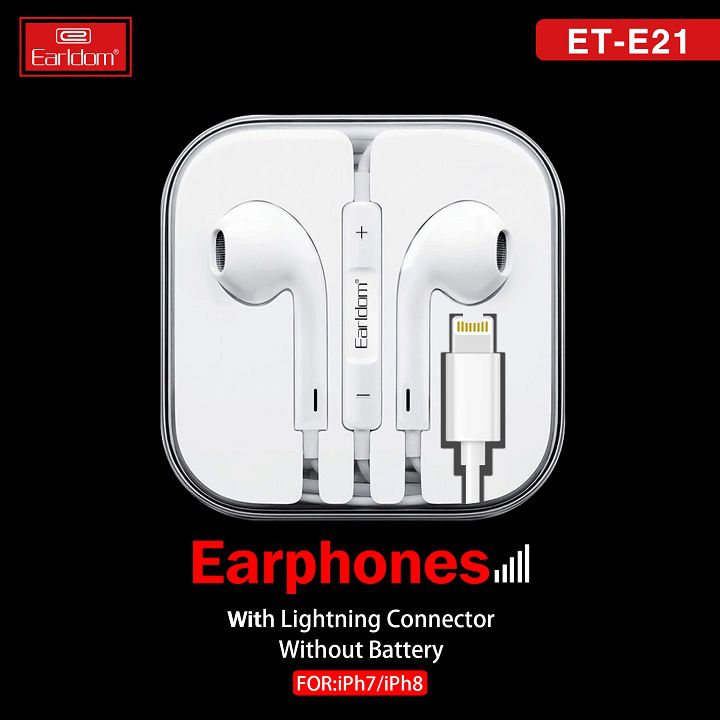 Tai Nghe iPhone Chân Lightning Earldom E21