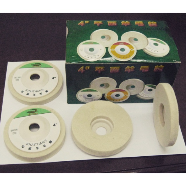 Bánh Nỉ Đánh Bóng 100mm