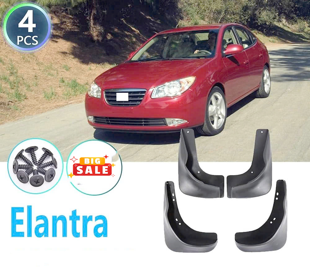 Chắn Bùn Elantra 2007 2008 2009 2010 2011 - Bộ 4 Chắn Bùn Bánh Hyundai Elantra