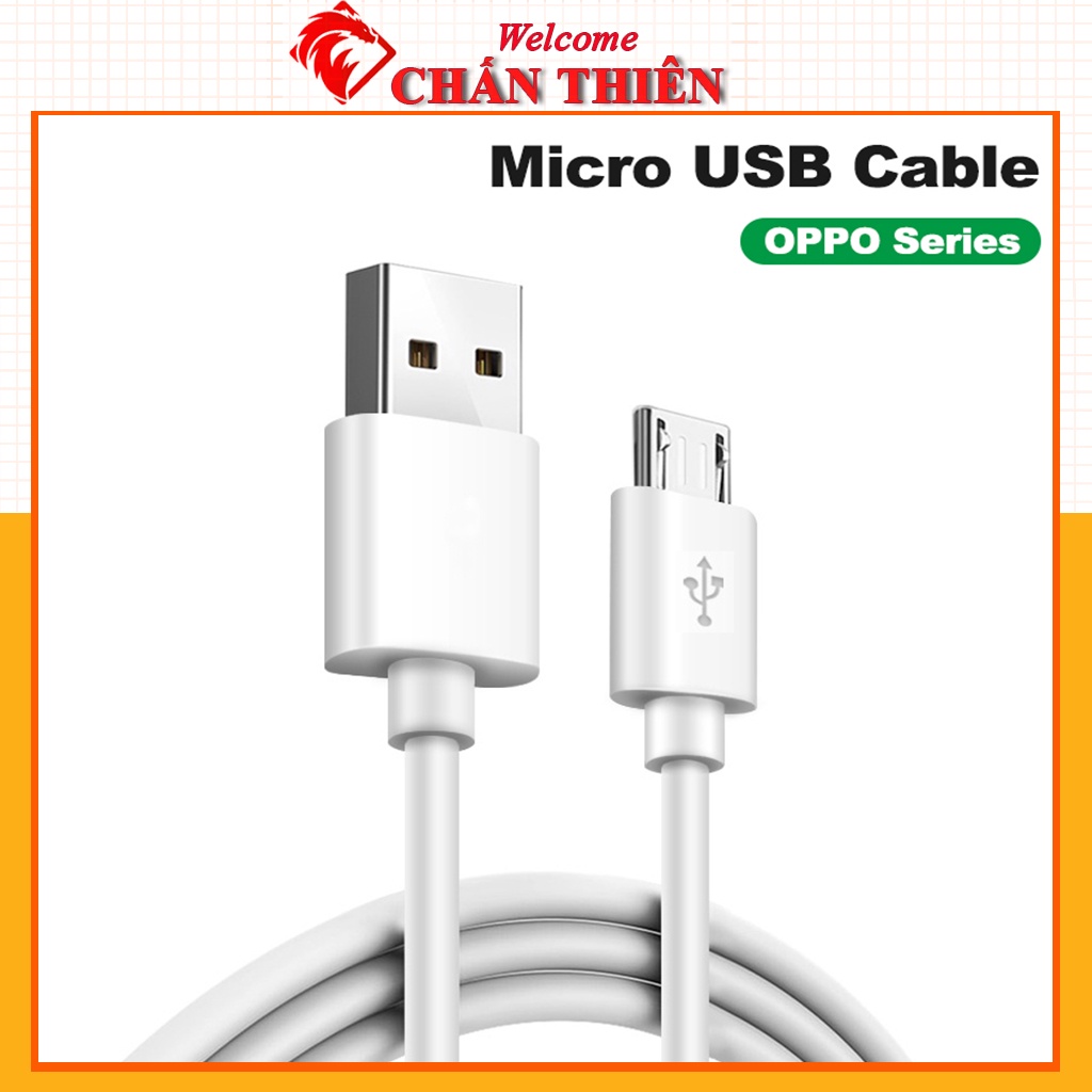 Cáp sạc oppo Micro USB 2A sạc nhanh ổn định cho các dòng oppo samsung vivo bảo hành 6 tháng