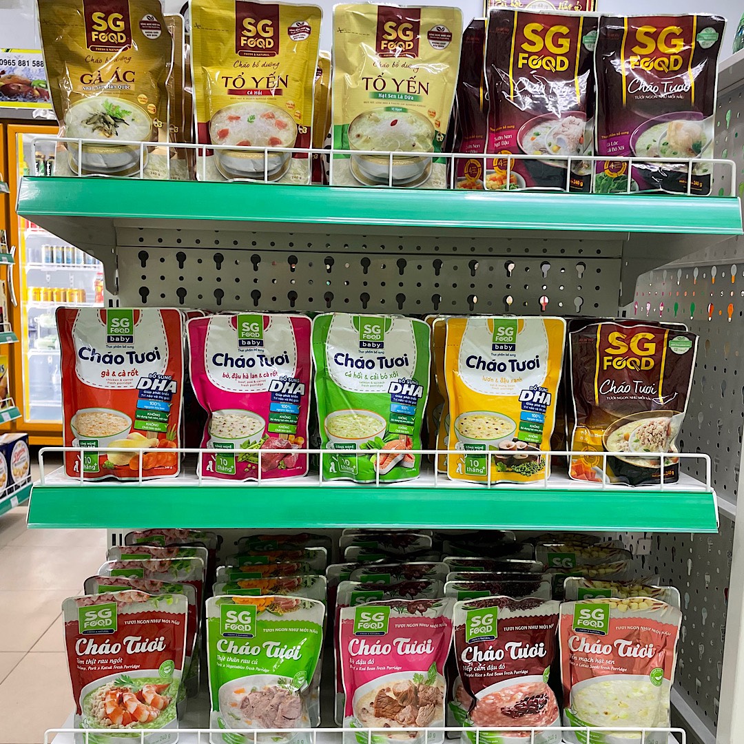 Cháo tươi cao cấp sài gòn food 240g
